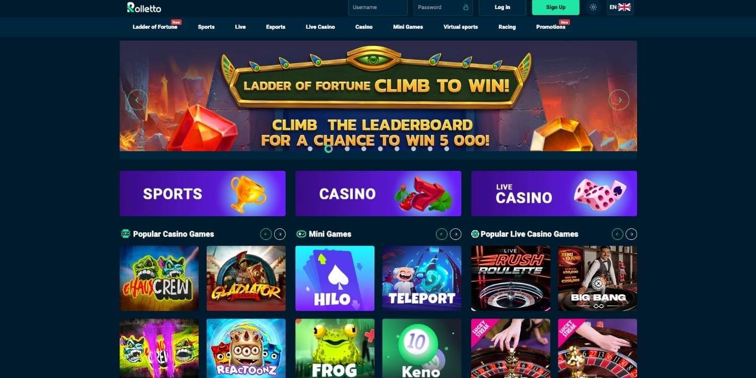 Rolletto casino